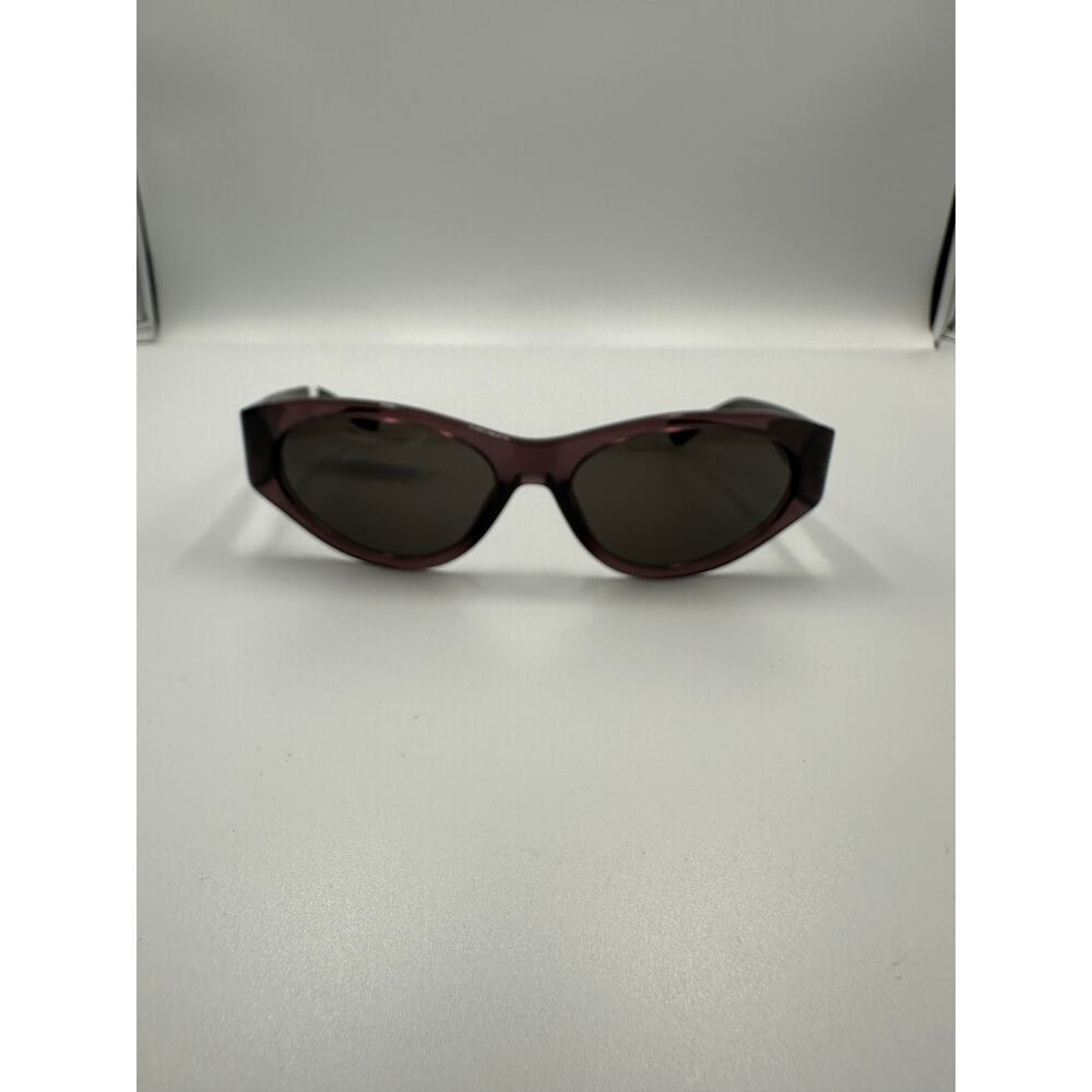 New Balenciaga BB0367S frame Violet lenses Grey  Sunglasses - Picture 5 of 9